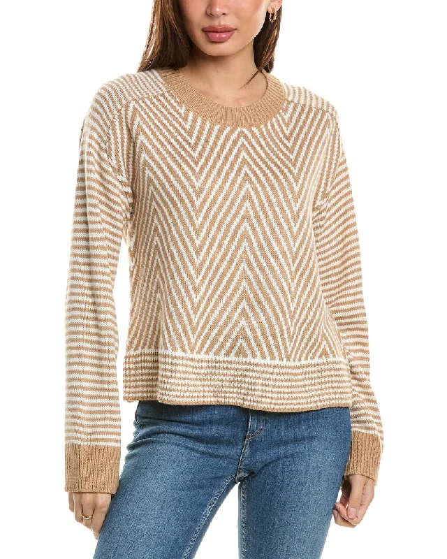 Bobeau Chevron Sweater