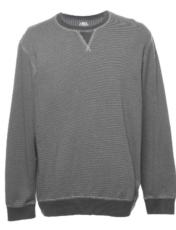 Izod Plain Sweatshirt - L